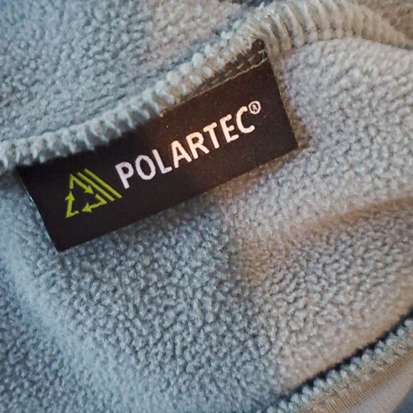 ALL IN MOTION POLARTEC GREEN FLEECE JACKET SIZE SMALL COLORBLOCK - Picture 6 of 9